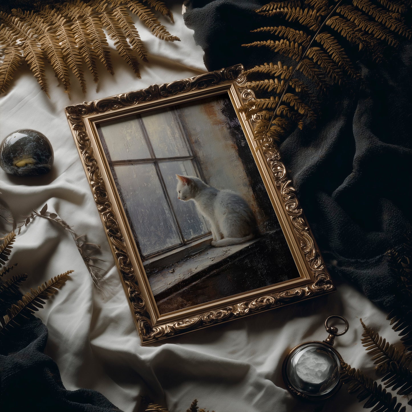 White Cat's Window Vigil