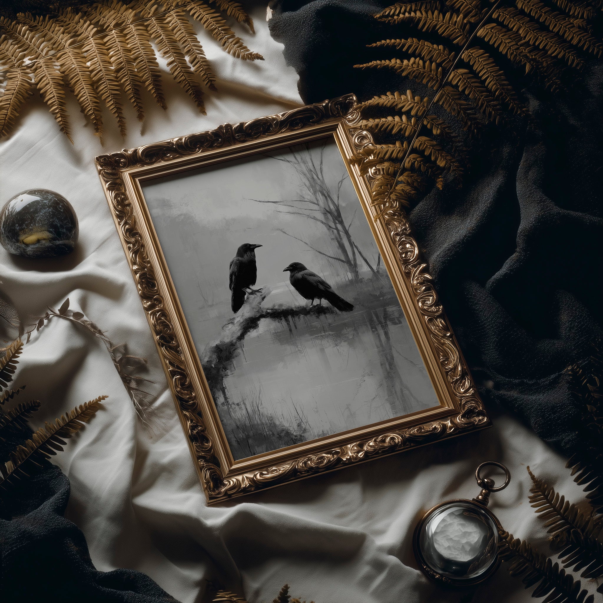 Ravens Share Winter's Quiet Secret