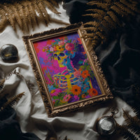 Vibrant Bones Bloom With Life