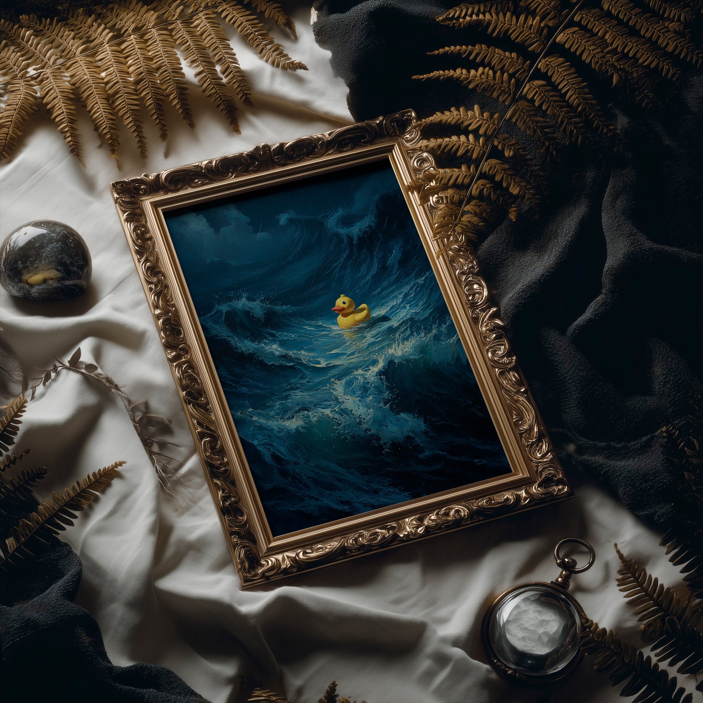 Tiny Voyager Braves The Storm