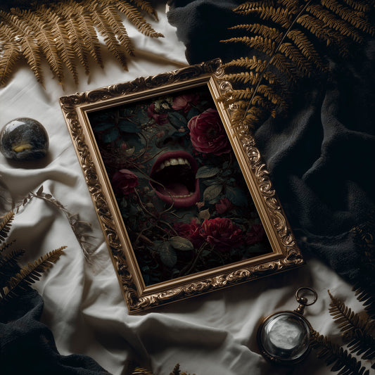 Crimson Bloom Consumes The Scream