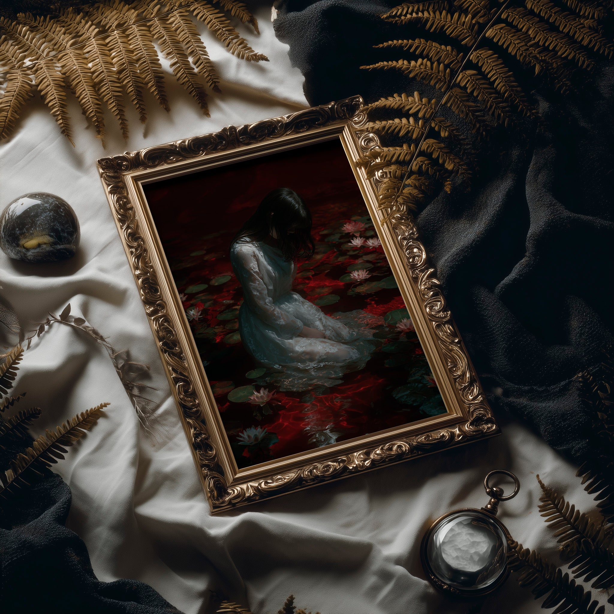 Crimson Waters Hold Midnight Secrets