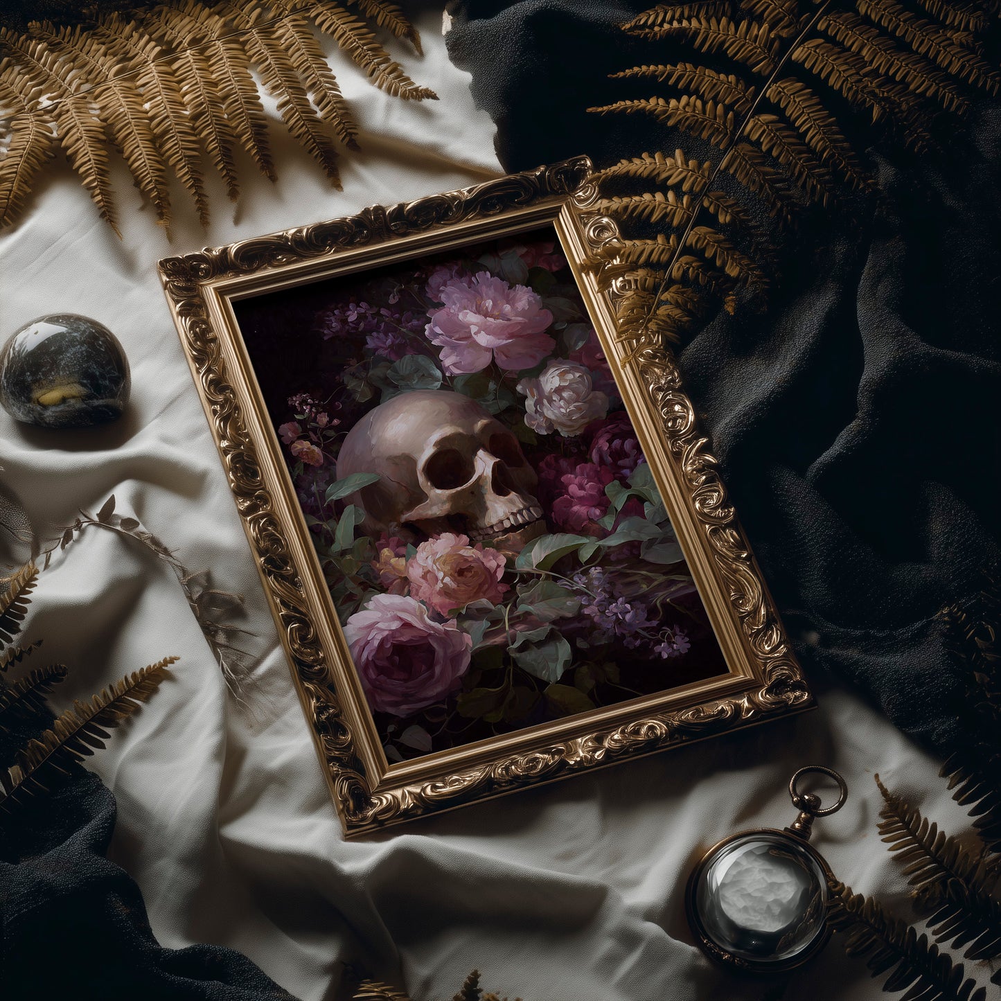 Blossoms Cradle Mortality's Pale Throne