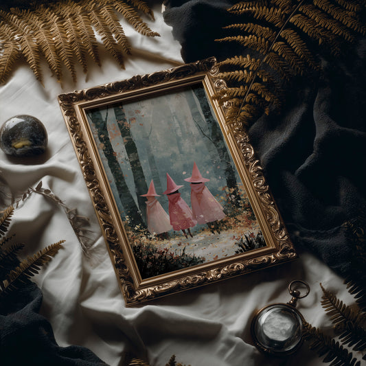 Autumn Coven Walks Forest Path