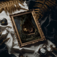 Hollow Oak Keeps Ancient Pages