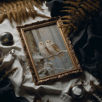 Sentinels Of Winter's Quiet Forest