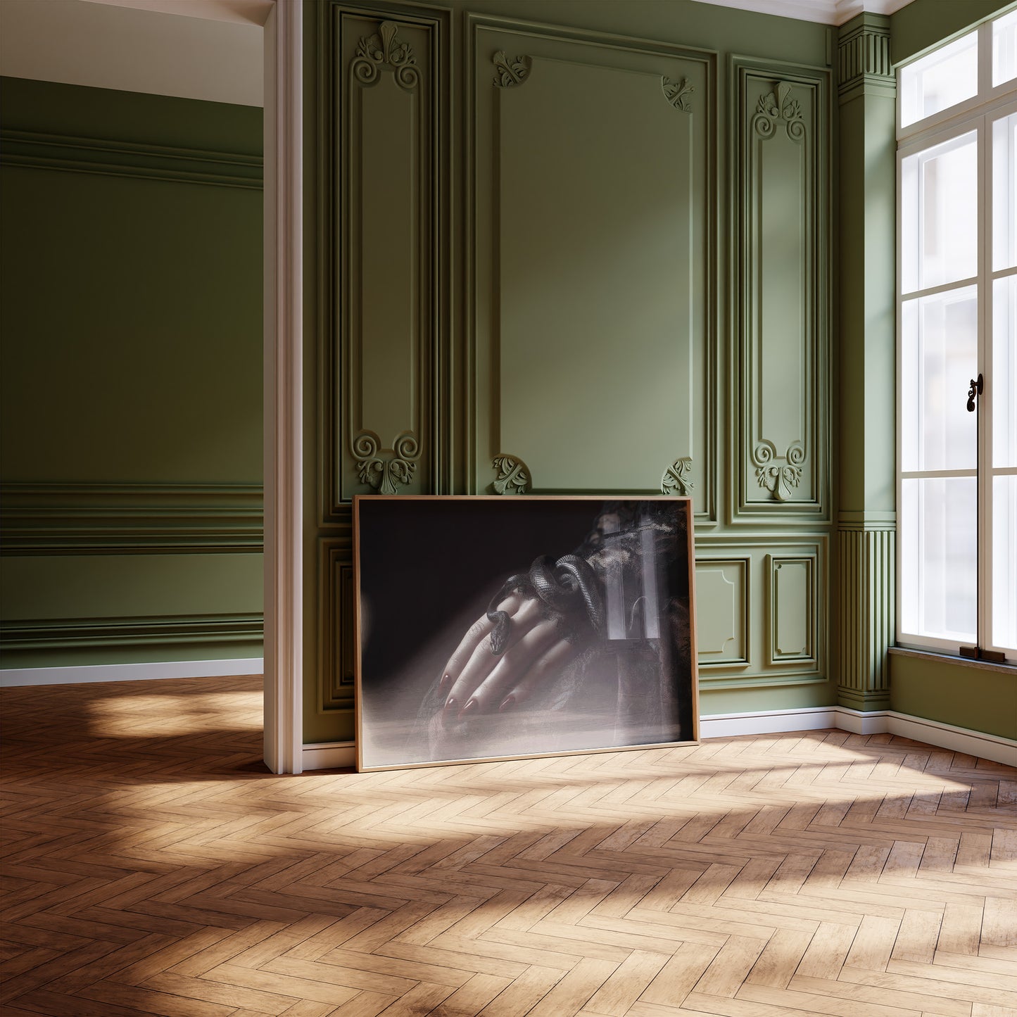 Serpent Tales Between Leather Spines