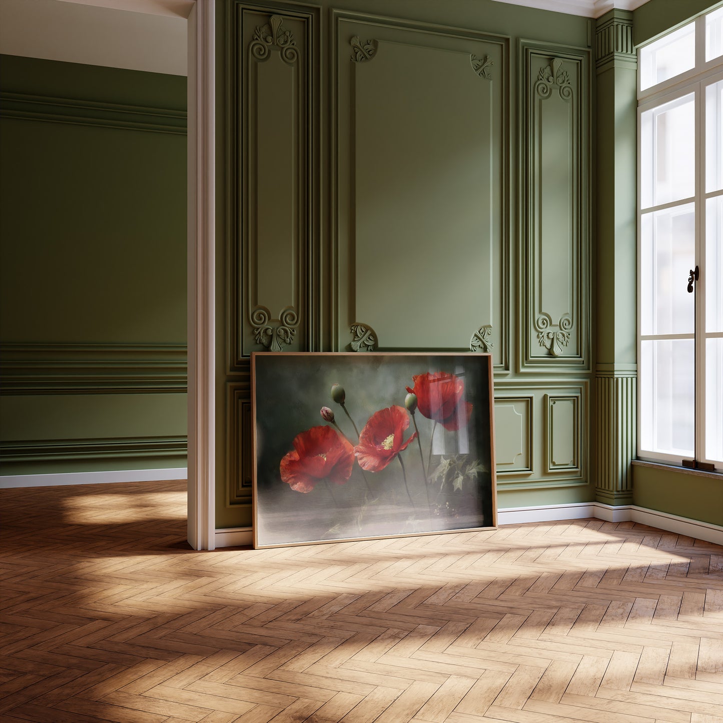 Scarlet Blooms Among Literary Worlds