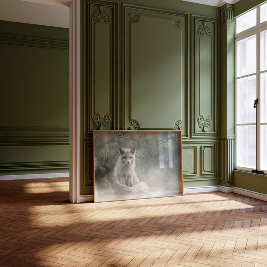 Arctic Tales Between Wooden Shelves