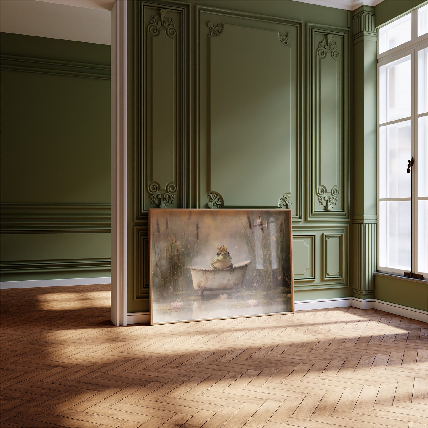 Royal Lily Pond Bathtime