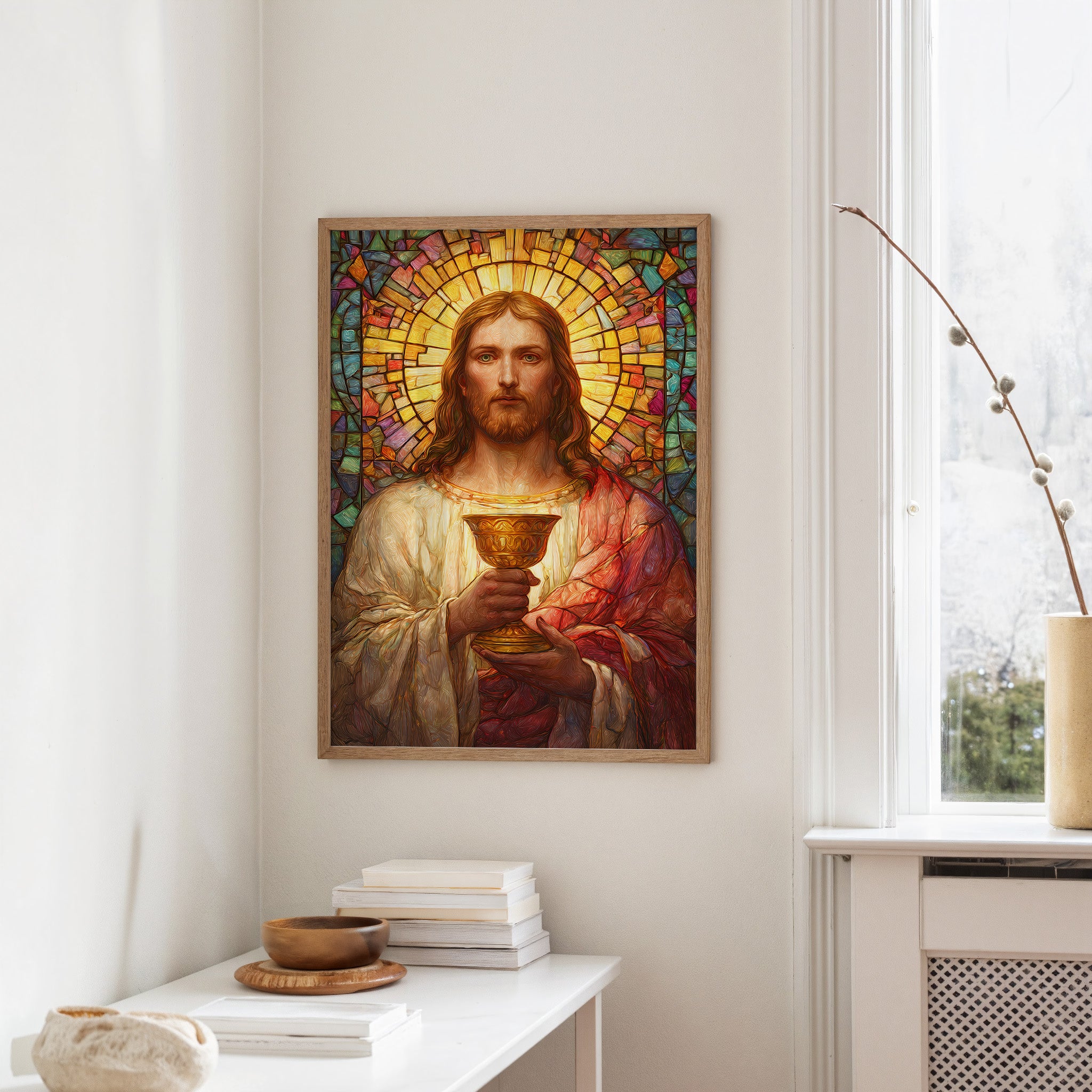 Stained Glass Glory At Dawn