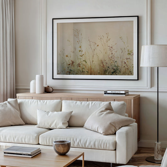 Wildflowers Dance Among Literary Treasures