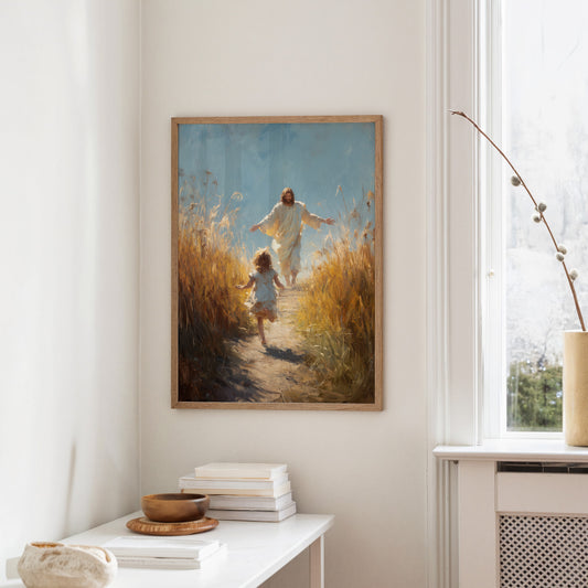 Golden Path To Outstretched Arms