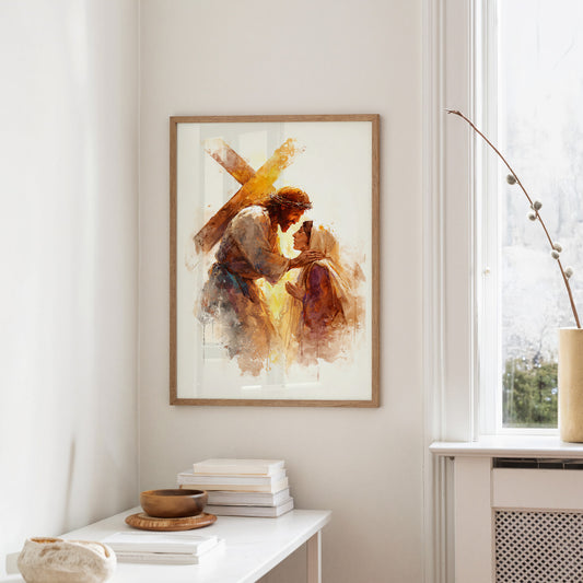 Golden Light Between Burden And Love