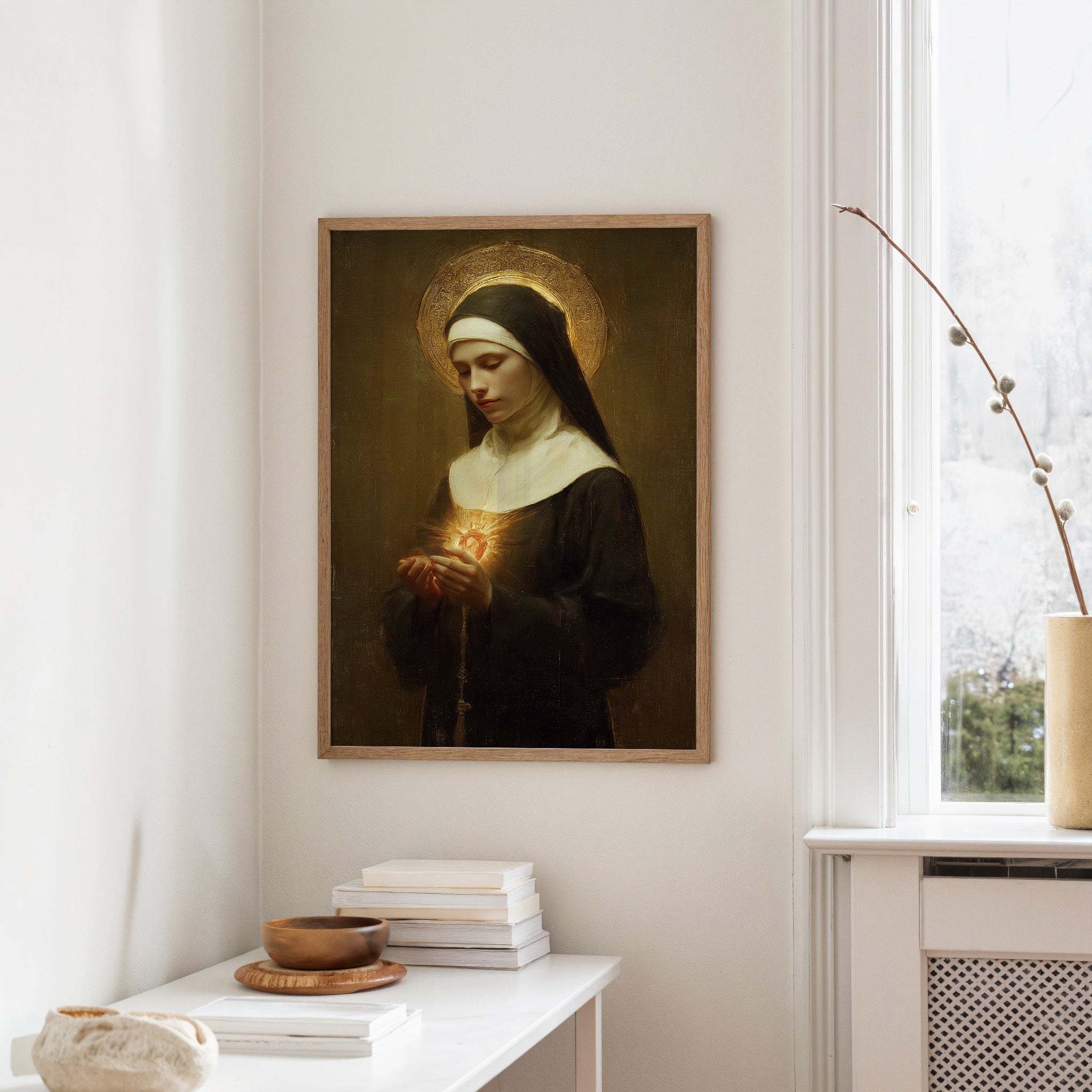 Sacred Light From Humble Devotion