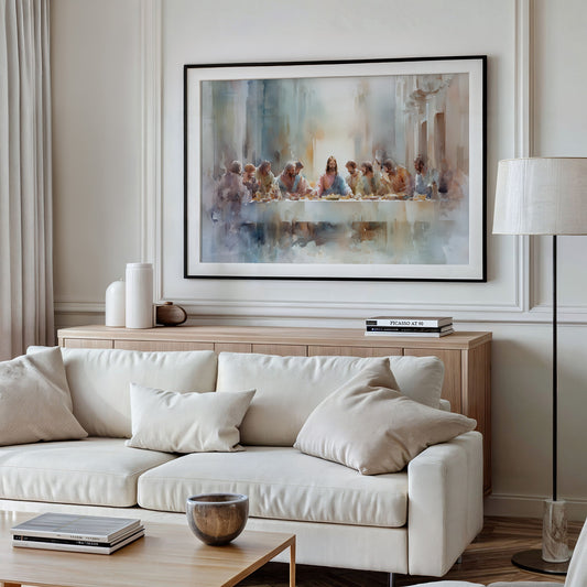 Sacred Feast In Gentle Hues