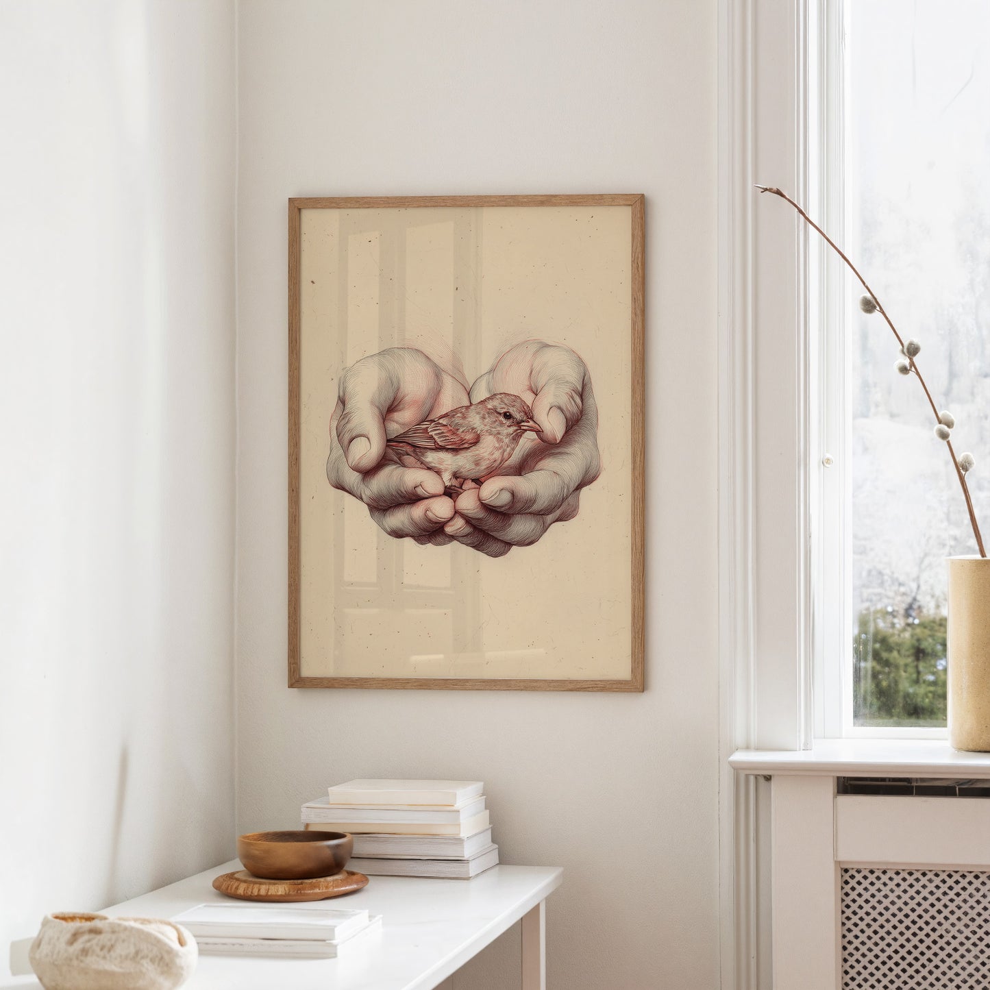 Fragile Wings In Careful Hands