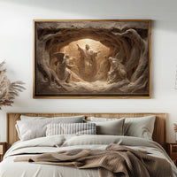 Light Emerges From Stone Depths