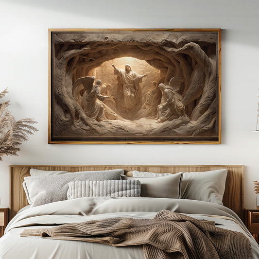 Light Emerges From Stone Depths