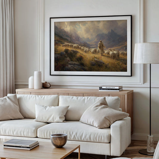 Shepherd's Path Through Mountain Mist