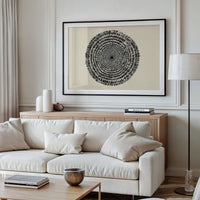 Concentric Patterns Among Literary Worlds