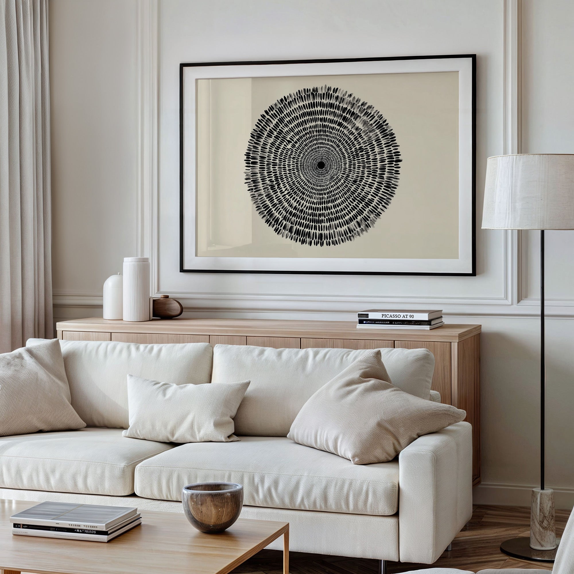 Concentric Patterns Among Literary Worlds