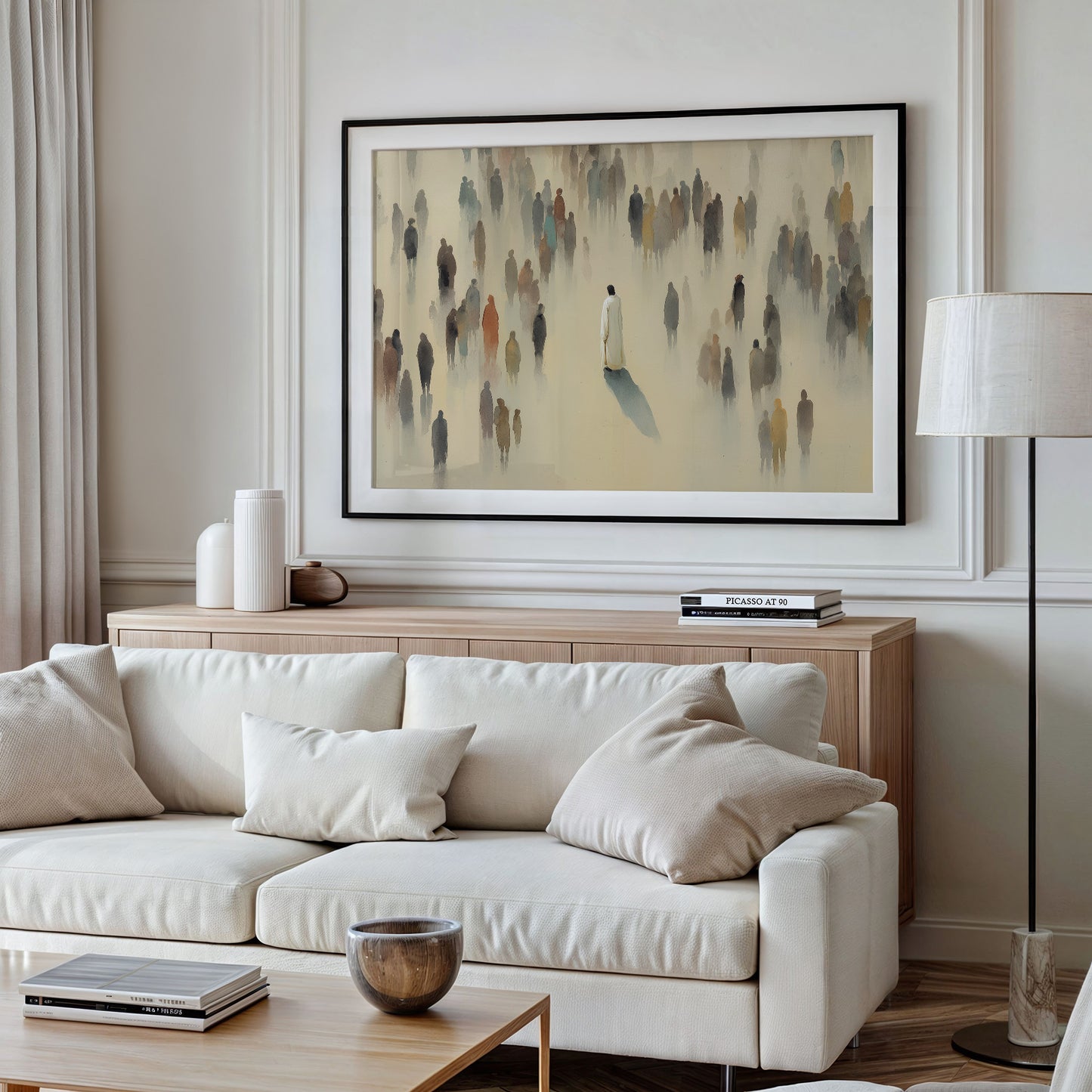 Alone Among The Gathered Crowd