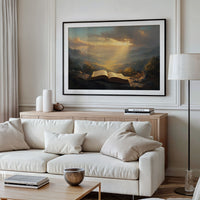 Sunbeams Illuminate Sacred Pages