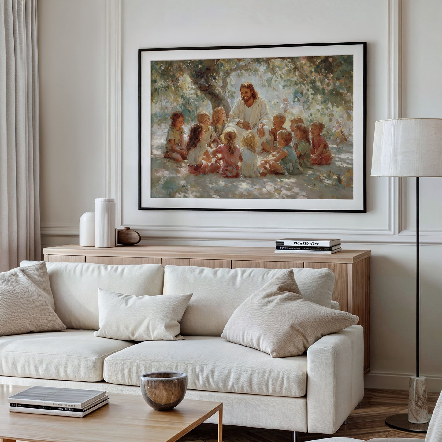 Gathered In Dappled Garden Light