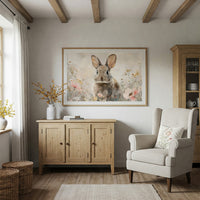 Curious Eyes Among Meadow Blooms