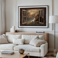 Lion And Lamb Under Heaven's Light