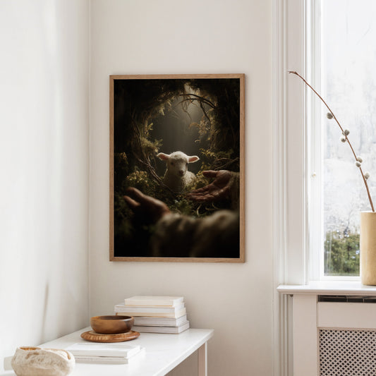 Innocence Nestled In Forest Hollow