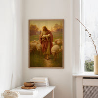 Sacred Pastoral In Golden Light