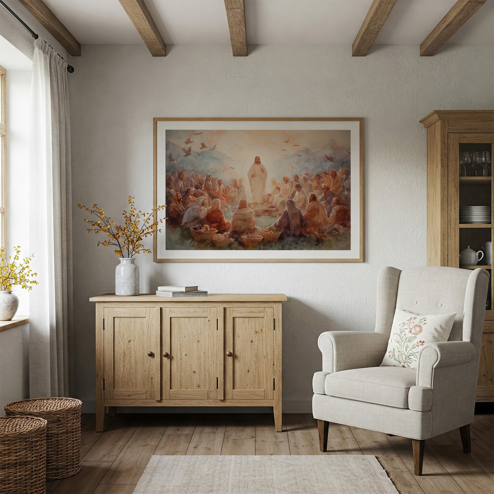 Gathered Among Soft Mountain Light