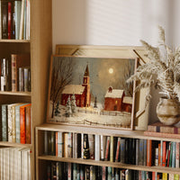 Quiet Village Under Winter Stars