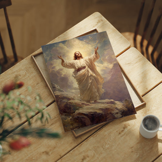 Faith Rests On Wooden Tables