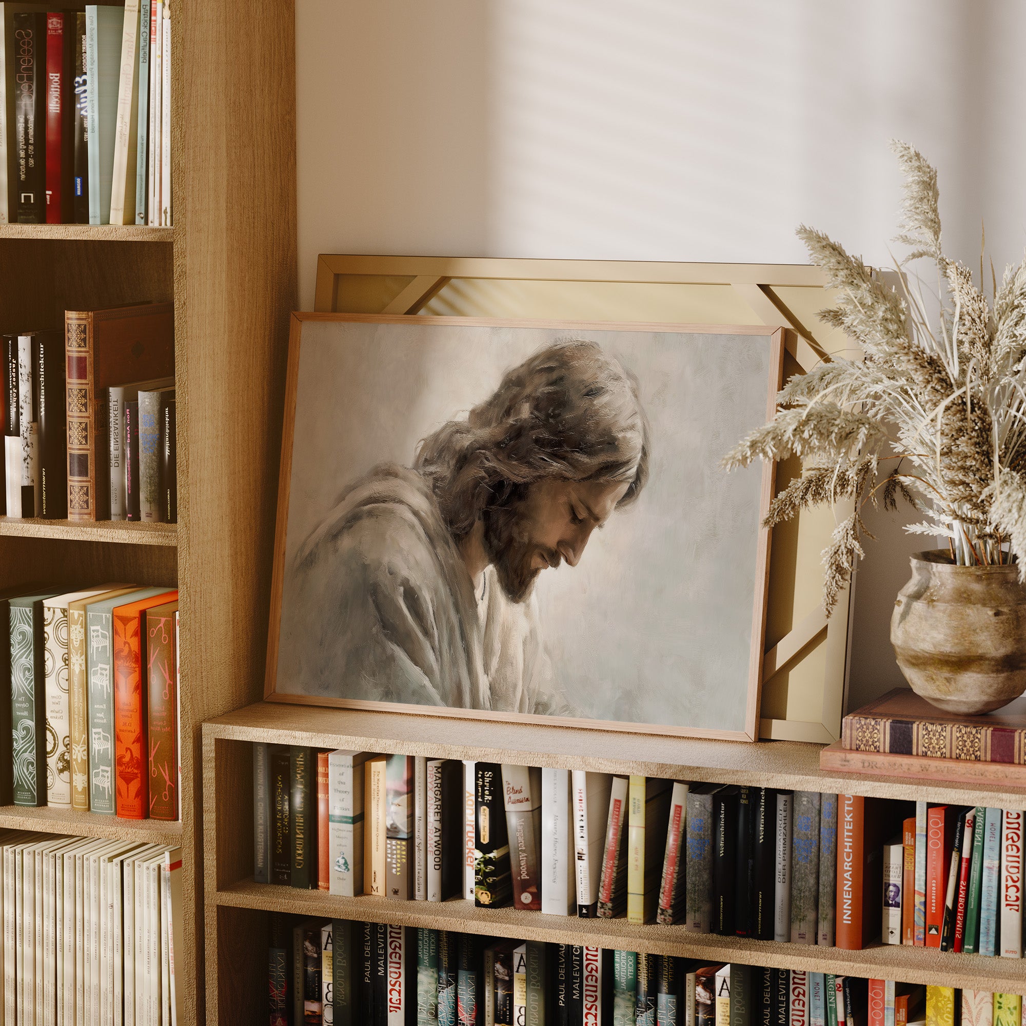 Quiet Reflection Among Literary Companions