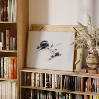 Solitude Atop Windswept Hills