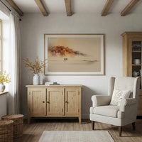 Travelers In Morning Mist