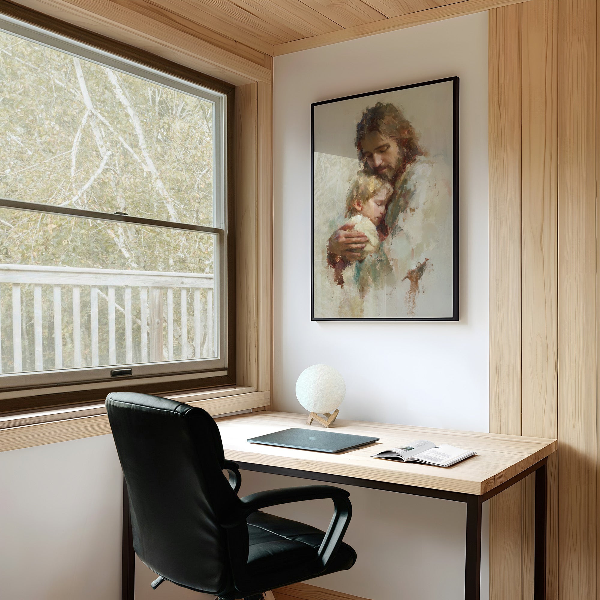 Gentle Arms Hold Sacred Peace