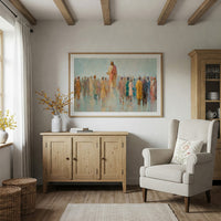 Gathered Among Soft Pastels