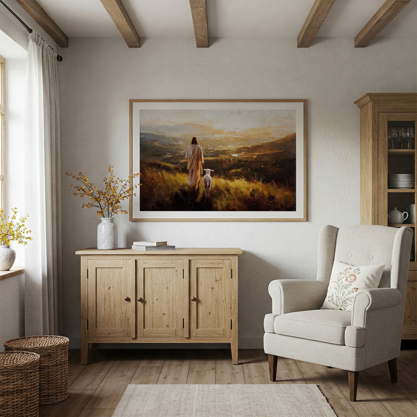 Shepherd's Path At Golden Hour