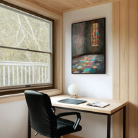 Stained Light Paints Sacred Floors