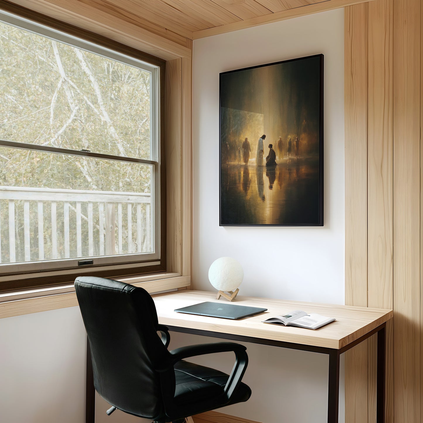 Light Breaks Through Ancient Waters