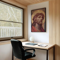 Sacred Gaze Toward Heaven's Light