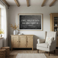 Chalk Words On Wooden Shelves