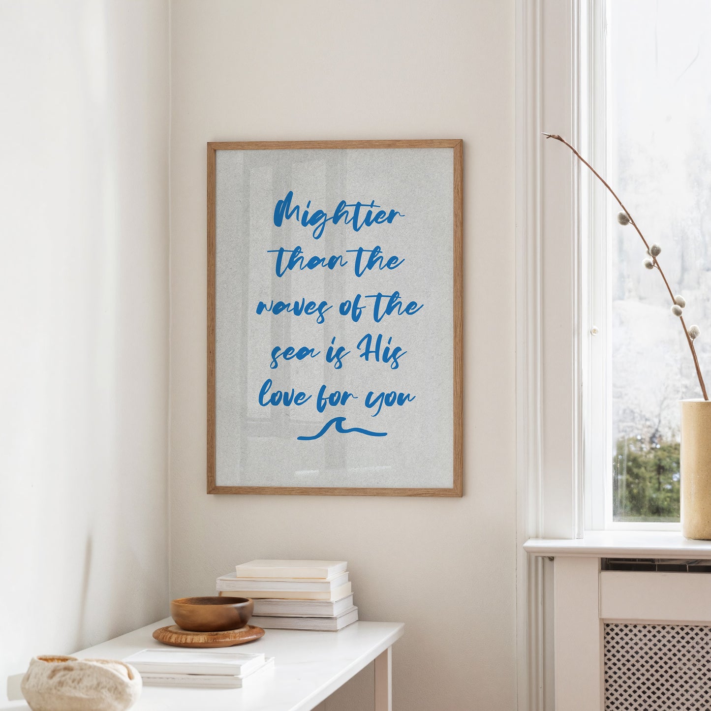 Morning Words In Azure Ink