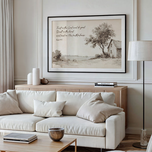 Faith Grows In Quiet Fields