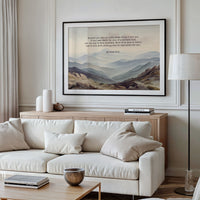 Faith Moves Mountains Into Mist