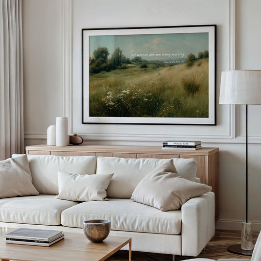 Morning Promise Across Open Fields